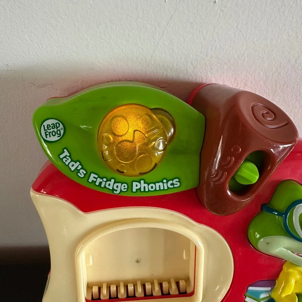 TESTED LeapFrog Tad's Fridge Phonics Magnetic Letter Set Alphabet Toy Missing6